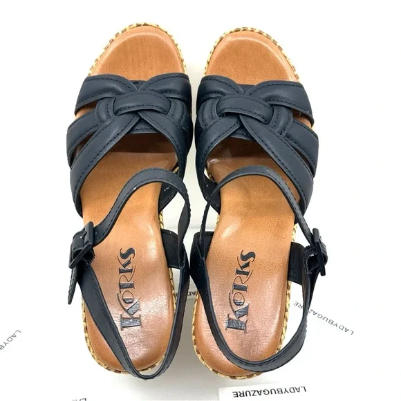 Korks Womens Dee Heeled Sandals Size 7 - Picture 6 of 9